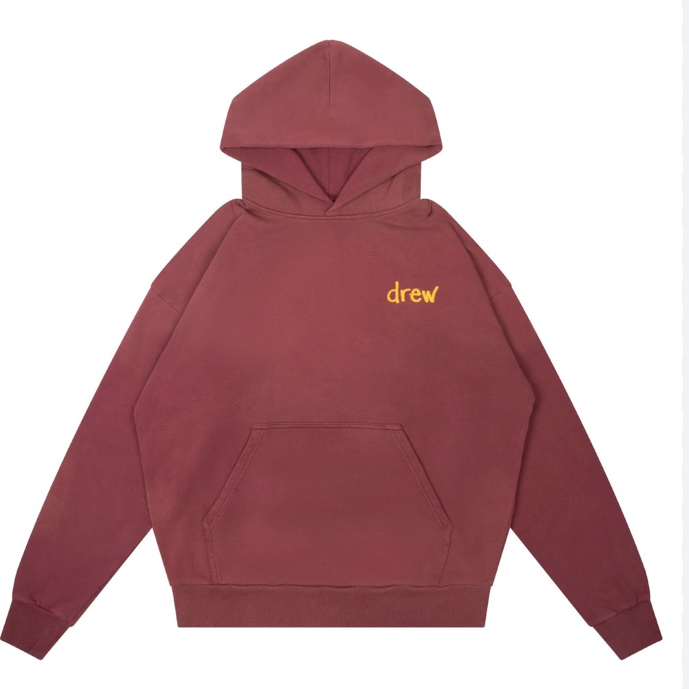 DREW HOUSE Unisex Maroon Hoodie